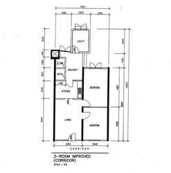 Blk 100 Lorong 1 Toa Payoh (Toa Payoh), HDB 3 Rooms #177811742